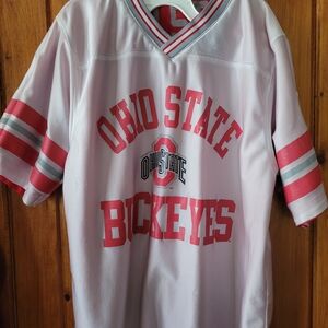 Reversible Ohio State Buckeyes Kids Jersey - Red and White